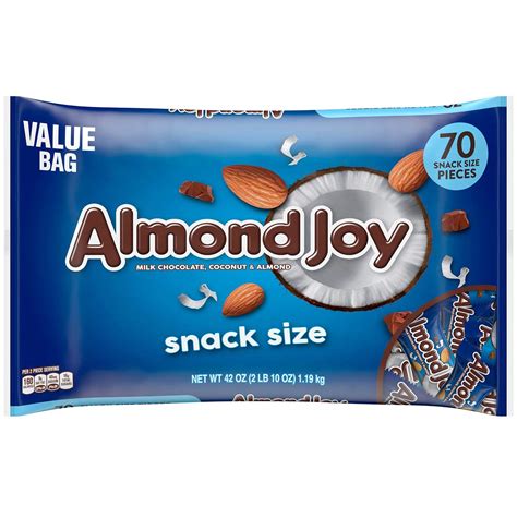 calories in almond joy fun size